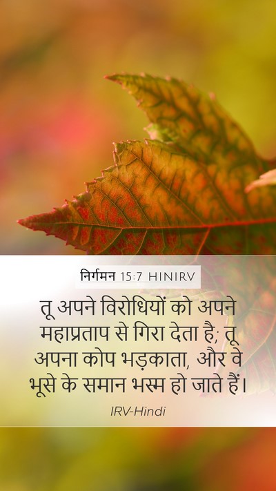 निर्गमन 15:7 HINIRV Bible Verse Image