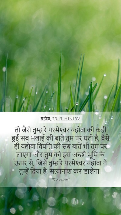 यहोशू 23:15 HINIRV Bible Verse Image