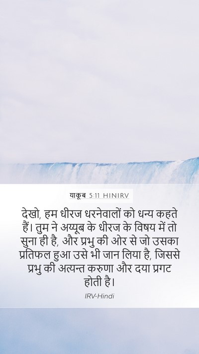 याकूब 5:11 HINIRV Bible Verse Image