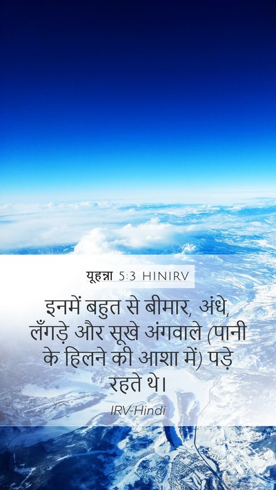 यूहन्ना 5:3 HINIRV Bible Verse Image