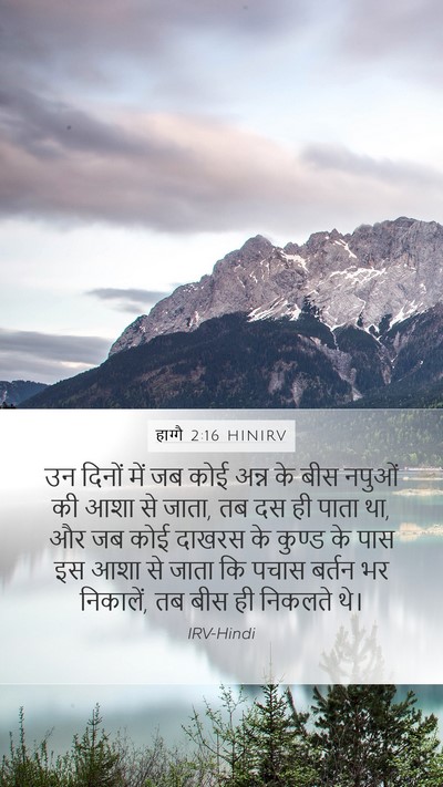 हाग्गै 2:16 HINIRV Bible Verse Image